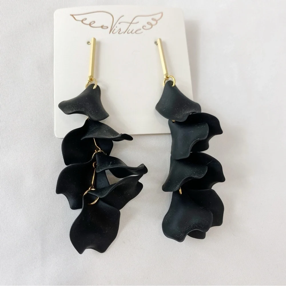 Virtue Jewelry Design Hyacinth Earrings on Bar Posts - Picture 5 of 8